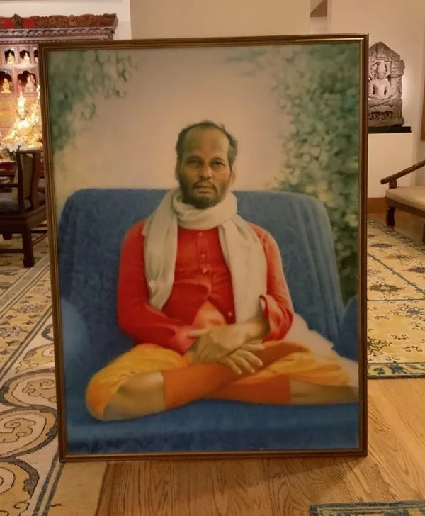 Painting of Muktananda