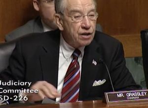 Chairman Charles E. Grassley (R-Iowa) said, "Unlike every other federal agency, FBI employees are not protected from retaliation when they report wrongdoing to their direct supervisors.