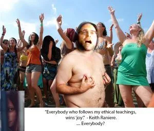 Not a real photo. This photshopped image was first published on Frank Report. See left hand lower corner of raped teen.