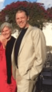 Esther Chiappone Carlson with her longtime boyfriend Jim Del Negro