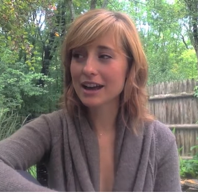 Allison Mack speaks about Jness and femaleness in a 2013 video