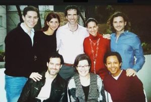 As ESP acquired an odious reputation in the US, he found a new following in Mexico. Nancy Salzman, middle front row, was his front woman. Emiliano Salinas, front row left, and his gay lover, Alex Betancourt, ran ESP's Center in Mexico City.