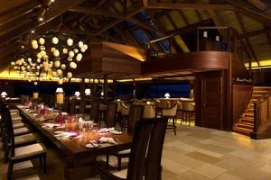 The wonderful dining hall where Nancy Salzman told me that when she was there some of the women performed a special treat at night after the Intensive - a pole dancing demonstration.