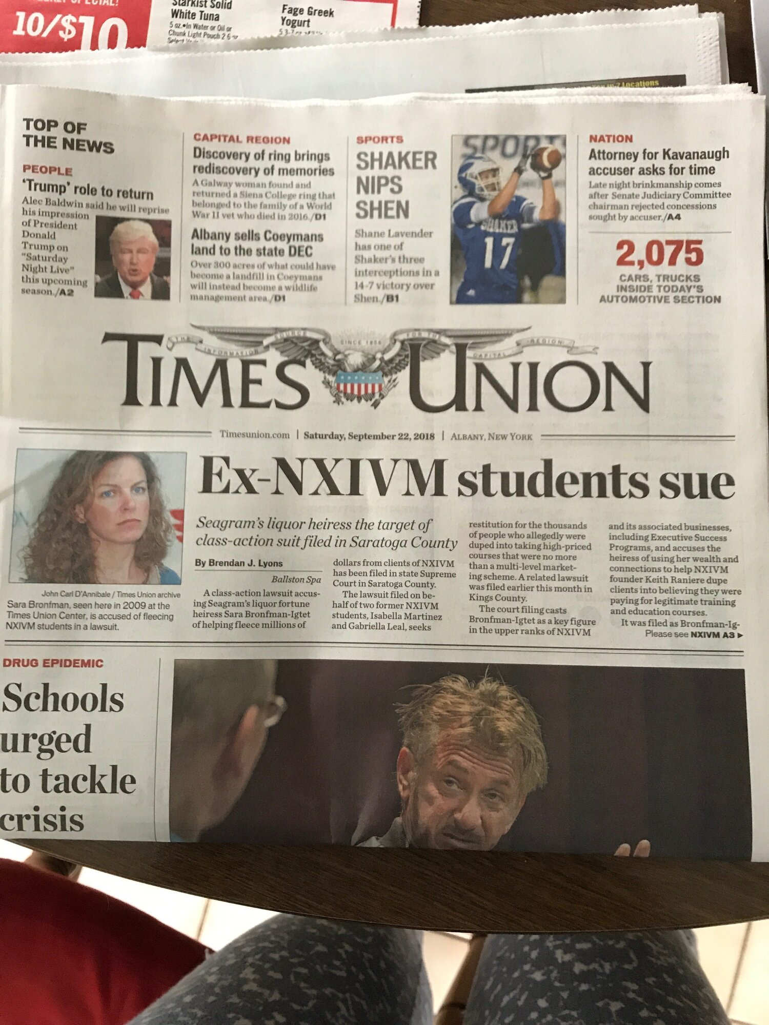 Times Union Urges US Attorney NDNY to Take Action Against Nxivm