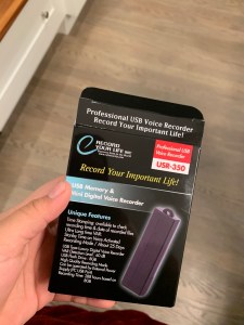 ambrose usb secret recording device kids found box