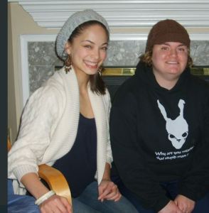 Kristin Kreuk with Heather