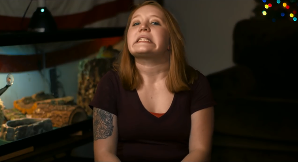 Carysa Long, seemingly without tics, is suing for psychological damage.