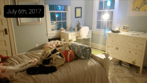 Non-adopted girl's room