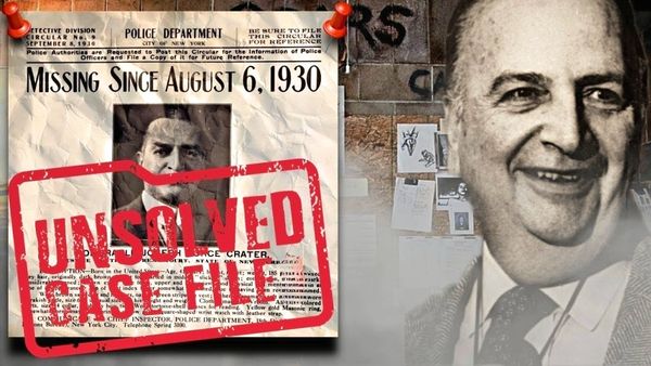 NY Judge Joseph Force Crater's is still an unsolved case. 