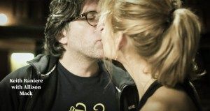 Keith Raniere kisses Allison Mack