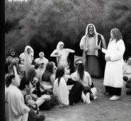 cult leader and followers