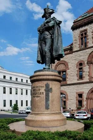 The Statute of Philip John Schuyler [Photo by UpstateNYer.]