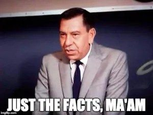 If Sergeant Joe Friday had been in Nxivm, he would have said, "Just the Data, Ma'am."