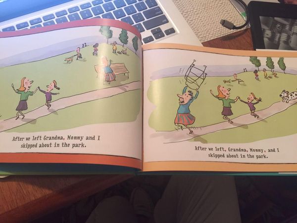 Once Grandma was included, thanks to the movement of a comma, she picked up her walker and was able to skip like she could when she was young.
