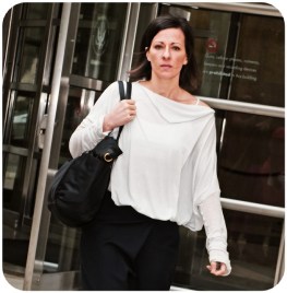 Lauren Salzman testified to having nude photographs taken of her by Raniere in her twenties.
