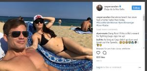 Neither is this clown. All muscle no brain, no guts and no balls. What kind of man would let his daughter's sister languish while he soaks it up with his sex plaything. In this respect he is much like Raniere. No offense but these Hollywood actors aren't much.