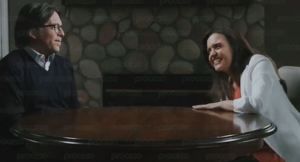 Clara Luz Flores laughs at everything Keith says. Why? Because she has fine teeth.