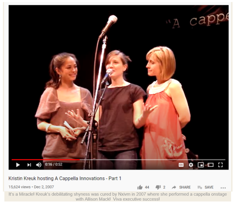 Misc. NXIVM-Actresses Related News