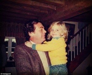 Edgar Bronfman with his daughter Clare Bronfman