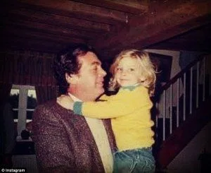 Edgar Bronfman with his daughter Clare Bronfman