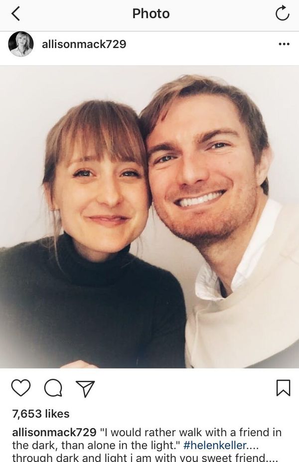 Allison Mack is coach to Chris Pearson Smith. Her quote is strangely apropos. Friends say Chris went from a bright and confident young man to a fearful and gloomy timid man on a dark path. Yet here he seems to be smiling. Is it a true smile or a NXIVM smile? Someone quipped: "Chris smiles at everything Allison says. Why? Because he has fine teeth"