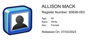 allison mack release
