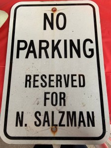 The Prefect's Parking Sign from NXIVM/ESP's former headquarters in Albany, NY.