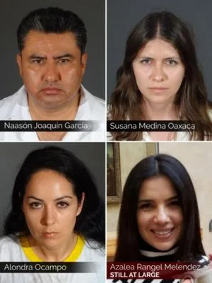 The four defendants