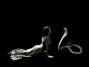 No, Keith Raniere did not invent yoga although he does look remarkably similar to the inspiration of the cobra pose shown above .