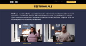 Con Job: United States v. Keith Raniere documentary website