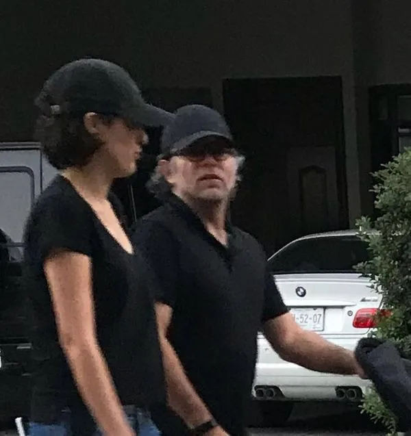 Mariana and Keith Alan  Raniere in Mexico in late 2017.