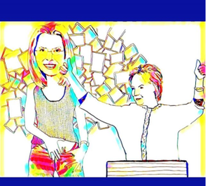 MK10ART points out the irony of sex slaver cult member, the wealthy Clare Webb Bronfman, having illegally supported Hillary Rodham Clinton.