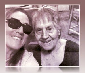 Daughter Sandi and Bertha Bernal.