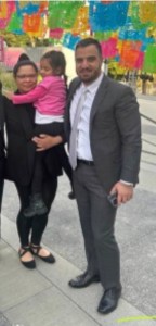 Adriana Duarte Valentines with her  attorney Jacob