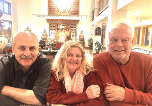 Salman, Theresa and Swami