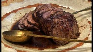 Sliced boar
