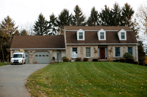 The Sandusky family home.