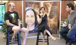 Footage of Brandon Porter, Nancy Salzman and Marc Elliot is shown on STARZ's Seduced.