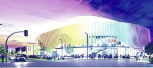 Rendering of Restaino's vision: Centennial "Park"