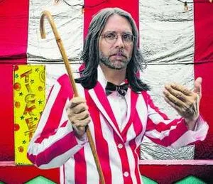 In Albany, flimflam man, Keith Alan Raniere convinced hundreds of women to join his cult. The Times Union recently published the above image in connection with an editorial by Rex Smith. Photo illustration by Jeff Boyer/ Times Union.