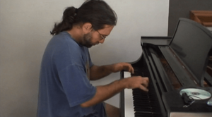 From time to time, Keith would get off of the couch and play the piano. He claimed to play at concert level, but he was never known to give a concert. It is seems he only knew two or three songs.