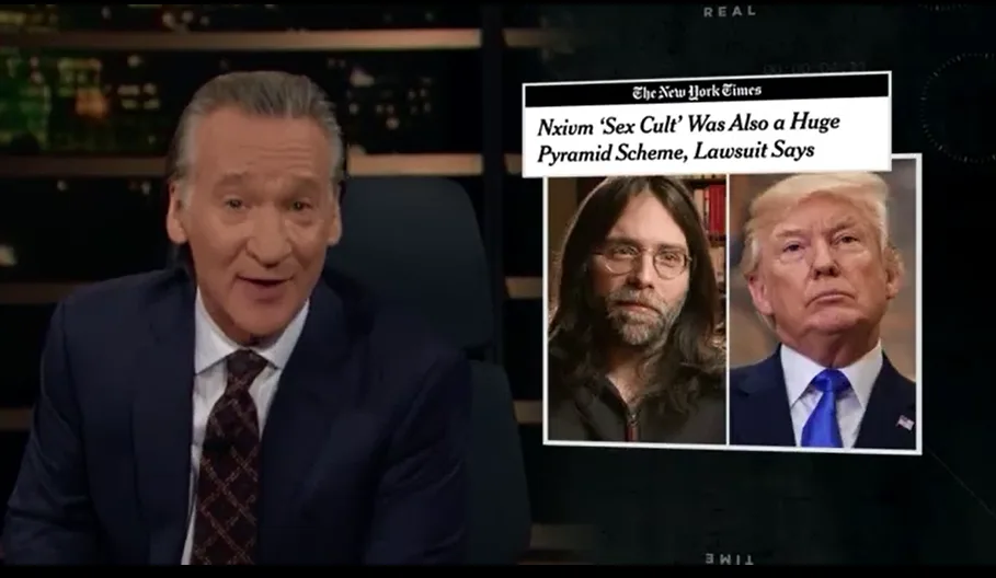 Bill Maher Compares Keith Raniere and Donald Trump