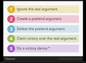 straw man argument 1