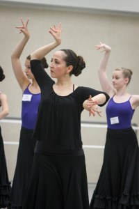 The flamenco was taught by Miss Nevares at her dance studio.