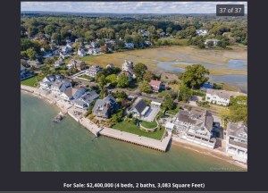 Ambrose's beach home is listed at $2.4 million.