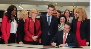 Governor Andrew Cuomo signs CVA bill into law.