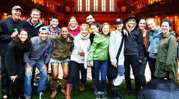 Front row: Vanessa Sahagun, Marc Elliot,  Michelle Hatchette, Allison Mack, Danielle Roberts, Siobhan Hotaling, Chelsea, Nicki Clyne, Camilia Fenrnandez, India Oxenberg, Michelle Salzman
Back row: Jim Del Negro, Chris Pearson-Smith, Brian Elliot, Sehajo Haertel, Justin Elliot.