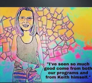 mk10art's depiction of Clare Bronfman