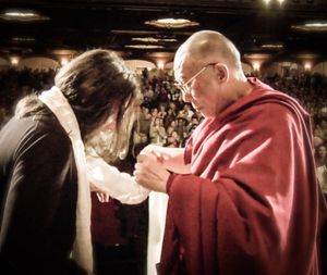 the Dalai Lama and Keith Raniere