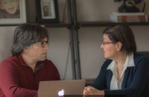 Keith Alan Raniere with Nancy Salzman